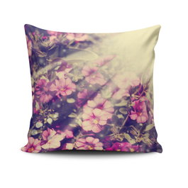 Aberto Design NKLF-253 Funda de Cojín 43x43 cm, 50% Algodón / 50% Poliéster, Cremallera Oculta, Lavable